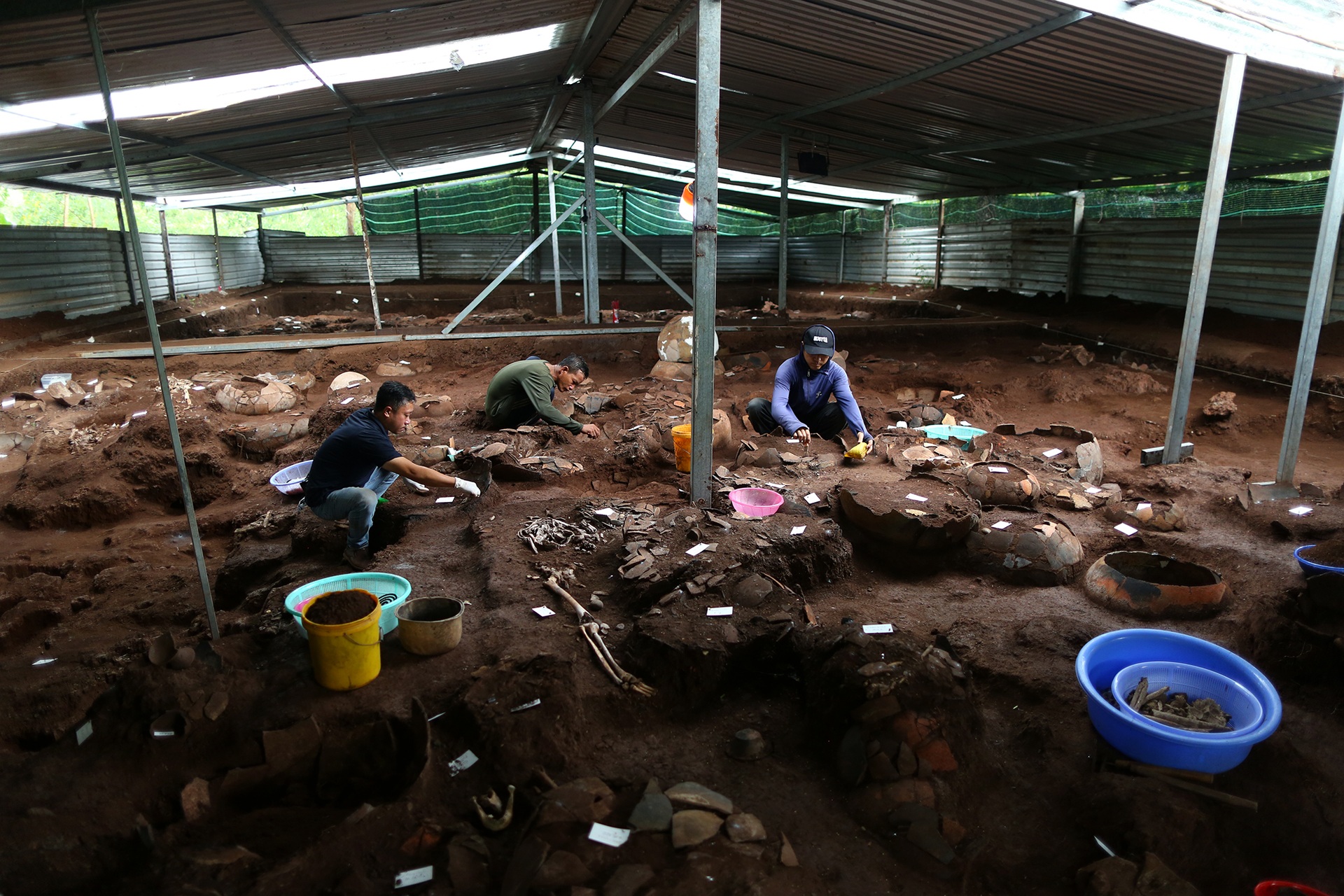 Xuyên rừng ngập mặn khám phá khu mộ chum hơn 2.000 năm ở TPHCM