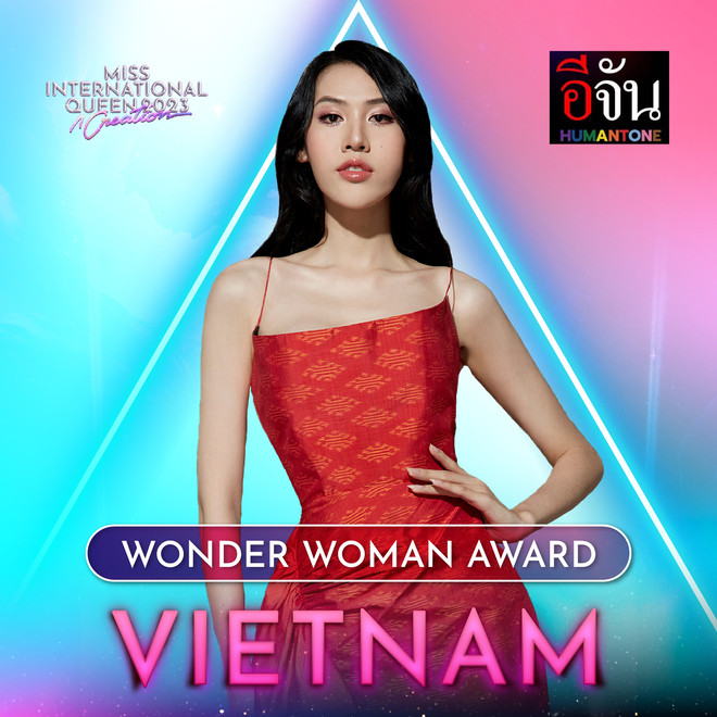 Dịu Thảo nhận giải thưởng đầu tiên tại Hoa hậu chuyển giới Quốc tế 2023