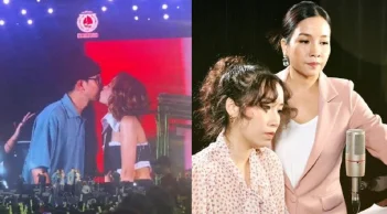 Con gái Diva Mỹ Linh công khai khoá môi bạn trai trên sân khấu biểu diễn, danh tính khiến dân tình ngỡ ngàng